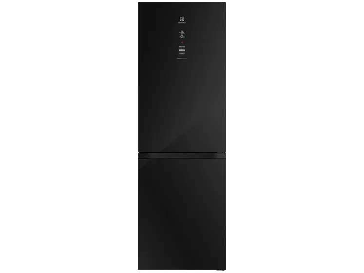 Refrigerador Inverse Electrolux 322L Frost Free Efficient Black Glass IB42G