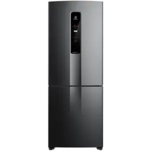 Refrigerador Inverse Electrolux 490L Frost Free Black Inox Look IB7B Refrigerador Inverse Electrolux 490L Frost Free Black Inox Look IB7B