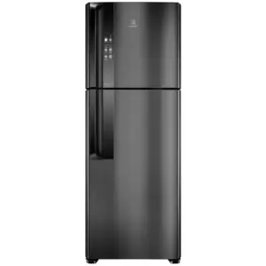 Refrigerador Top Freezer Electrolux 474L Inverter Frost Free Black Inox Look IF56B Refrigerador Top Freezer Electrolux 474L Inverter Frost Free Black Inox Look IF56B
