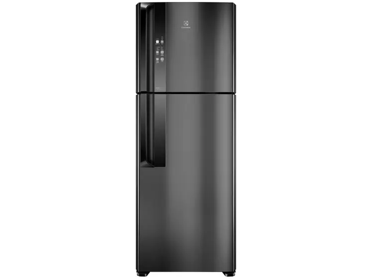 Refrigerador Top Freezer Electrolux 474L Inverter Frost Free Black Inox Look IF56B