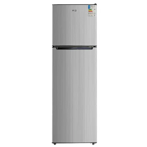 Refrigerador HQ 290L Defrost Preto/Cinza 220V HQ-290RDF