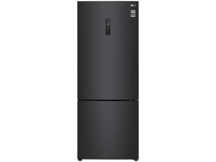 Refrigerador Inverse LG 451L Frost Free Smart Preta Inox Look GC-B569NQLC.AMCFSBS