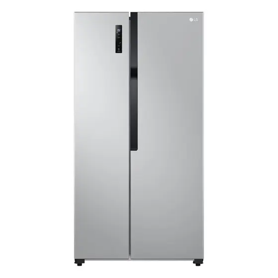 Refrigerador Side by Side LG 509L Inverter A+++ Prata 220V GC-B187PQAM