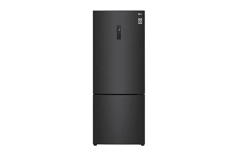 Refrigerador Inverse Smart LG 451L Frost Free Inverter Black Inox 220V GC-B569NQL