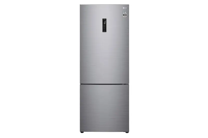 Refrigerador Inverse Smart LG 451L Frost Free Inverter Inox Look GC-B569NLL