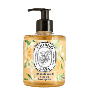 Sabonete Líquido Giorno Casa Sentire Bene Flor de Laranjeira 350ml