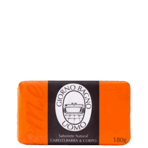 Sabonete em Barra Giorno Uomo Laranja 180g