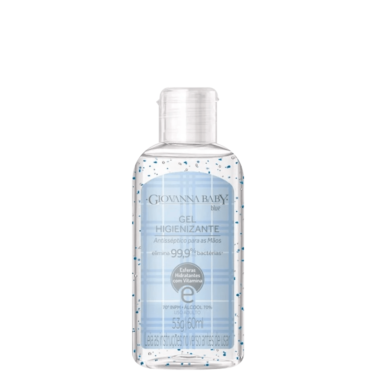 Gel Antisséptico Giovanna Baby Blue Álcool Gel Higienizante 70% 60ml