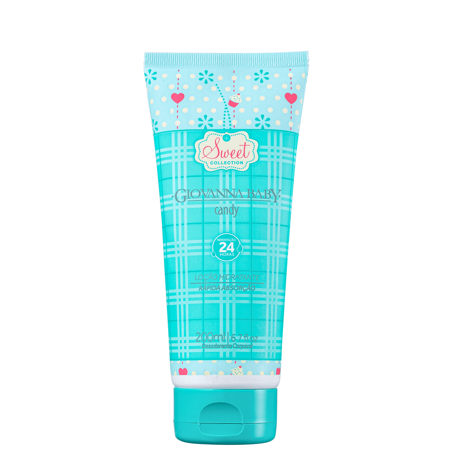 Loção Corporal Giovanna Baby Candy Hidratante 200ml
