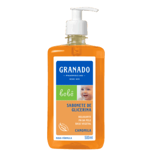Sabonete Líquido Granado Bebê Glicerina Camomila 500ml