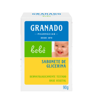 Sabonete em Barra Granado Bebê Glicerina Tradicional 90g
