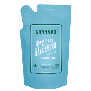 Sabonete Líquido Refil Granado Glicerina Tradicional 300ml