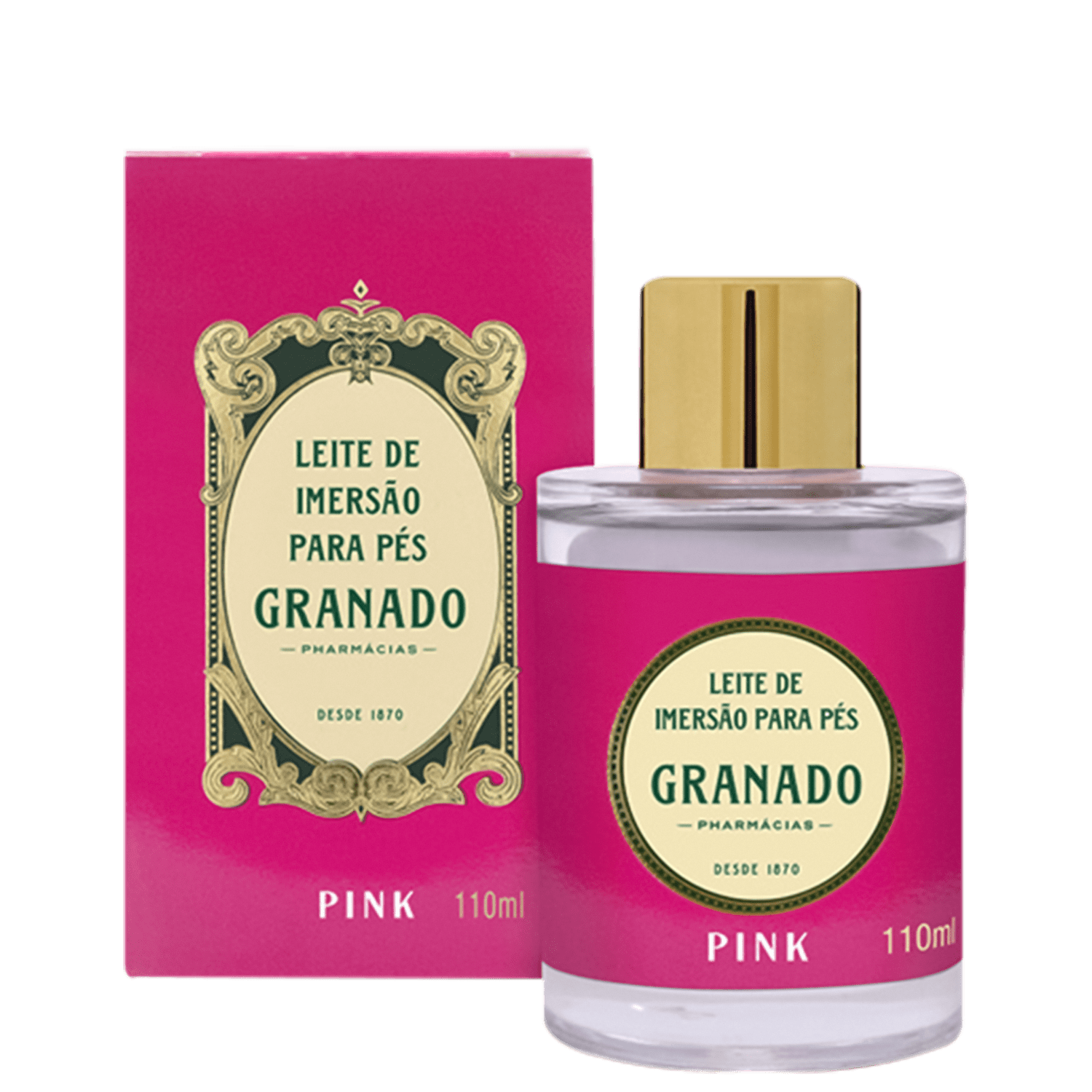 Leite de Imersão para Pés Granado Pink 110ml