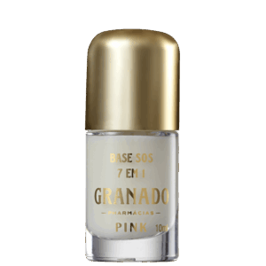 Base Fortalecedora Granado Pink SOS 7 em 1 para Unhas 10ml