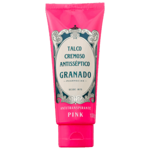 Creme Anti-transpirante Granado Pink Talco Cremoso Antisséptico 100g