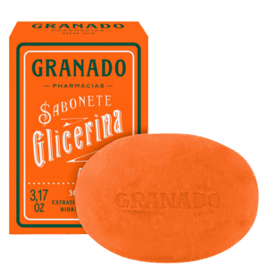 Sabonete em Barra Granado Sabonete Vegetal de Glicerina e Amêndoas 90g