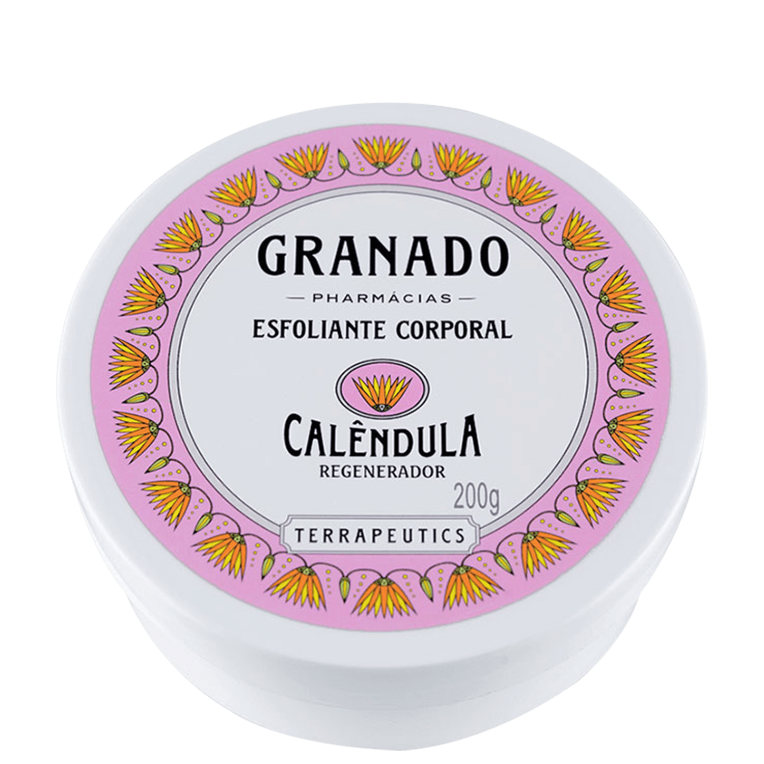Esfoliante Granado Terrapeutics Calêndula Regenerador Corporal 200g