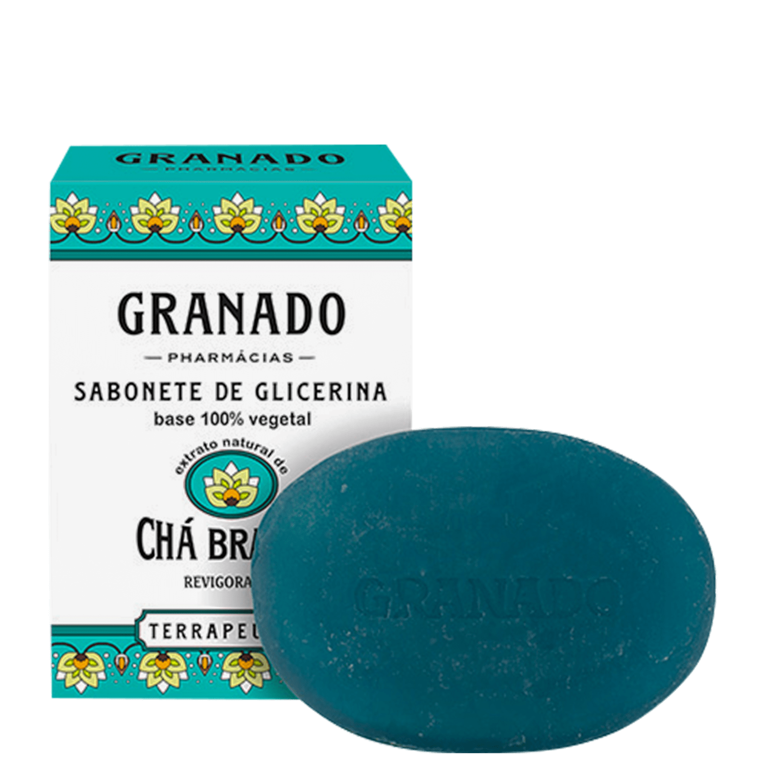 Sabonete em Barra Granado Terrapeutics Chá Branco de Glicerina 90g