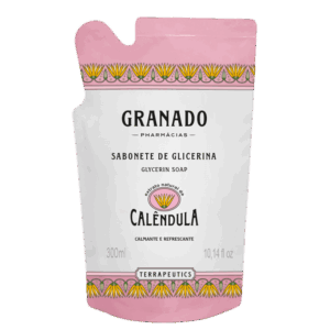 Sabonete Líquido Refil Granado Terrapeutics Glicerina Calêndula 300ml