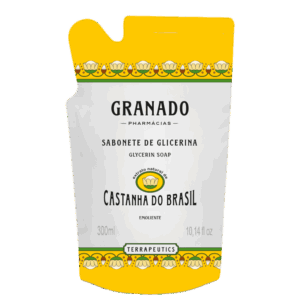 Sabonete Líquido Refil Granado Terrapeutics Glicerina Castanha do Brasil 300ml