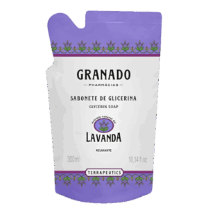 Sabonete Líquido Refil Granado Terrapeutics Glicerina Lavanda 300ml
