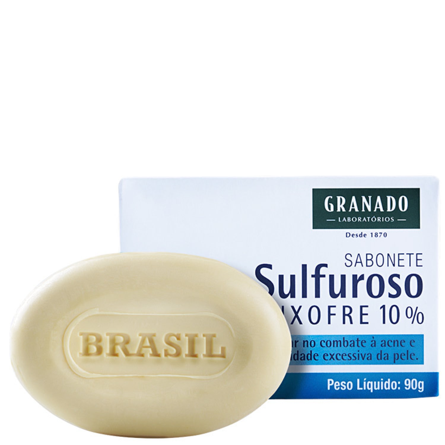 Sabonete em Barra Facial Granado Tratamento Sulfuroso Enxofre 10 porcento 90g