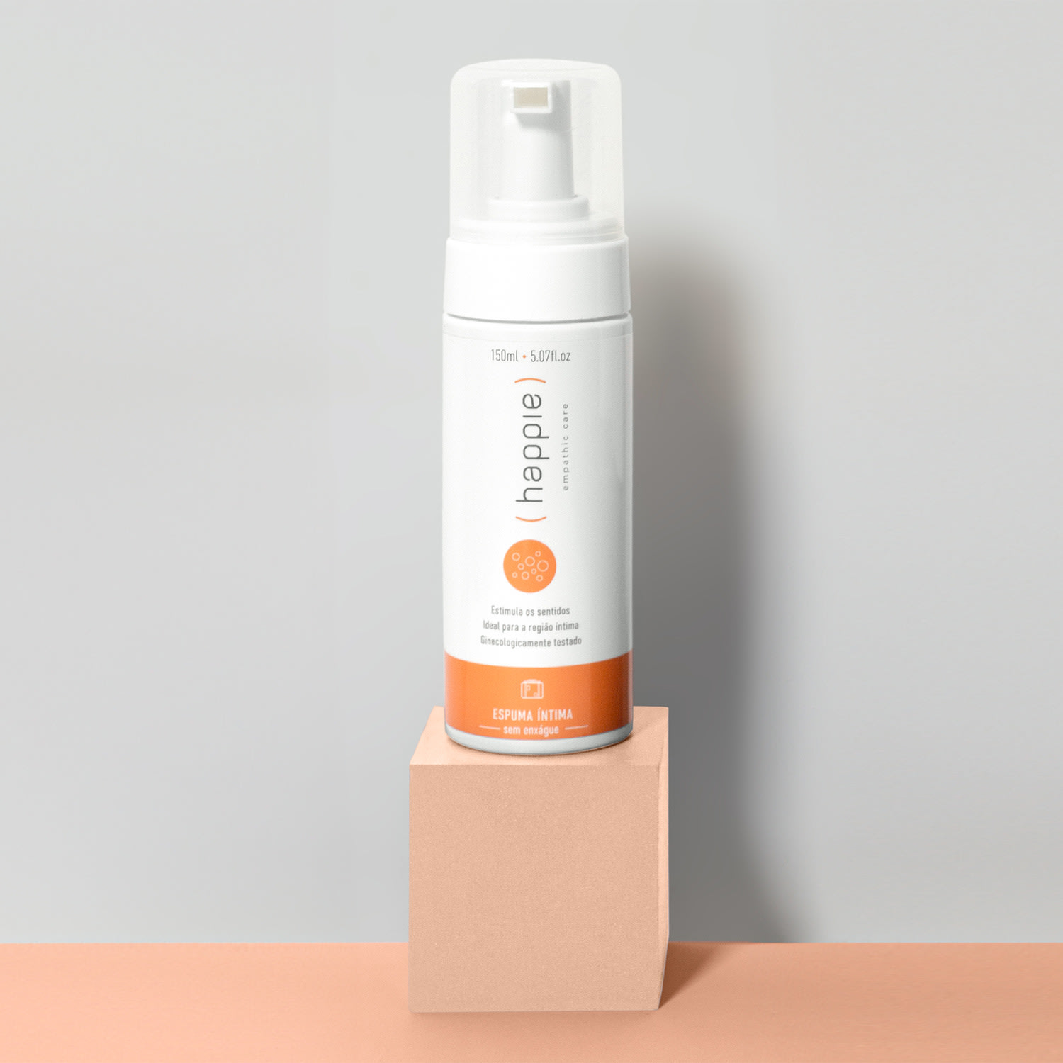 Espuma Íntima Happie Sem Enxágue 150ml