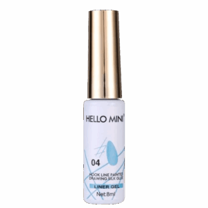 Esmalte em Gel Hello Mini Liner Gel 04 8ml Esmalte em Gel Hello Mini Liner Gel 04 8ml