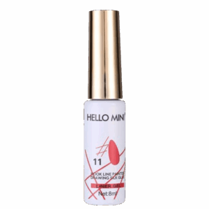 Esmalte em Gel Hello Mini Liner Gel 11 8ml Esmalte em Gel Hello Mini Liner Gel 11 8ml