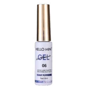 Esmalte em Gel Hello Mini Liner Platinado 06 8ml Esmalte em Gel Hello Mini Liner Platinado 06 8ml