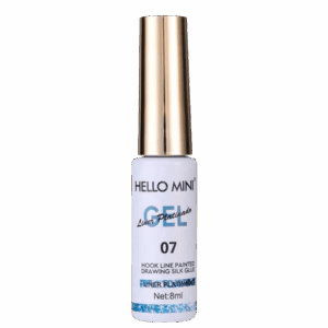 Esmalte em Gel Hello Mini Liner Platinado 07 8ml Esmalte em Gel Hello Mini Liner Platinado 07 8ml