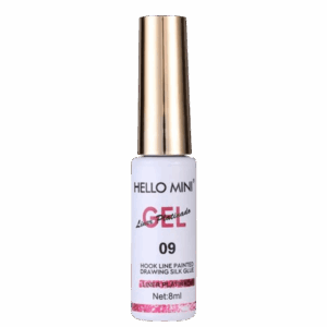Esmalte em Gel Hello Mini Liner Platinado 09 8ml Esmalte em Gel Hello Mini Liner Platinado 09 8ml