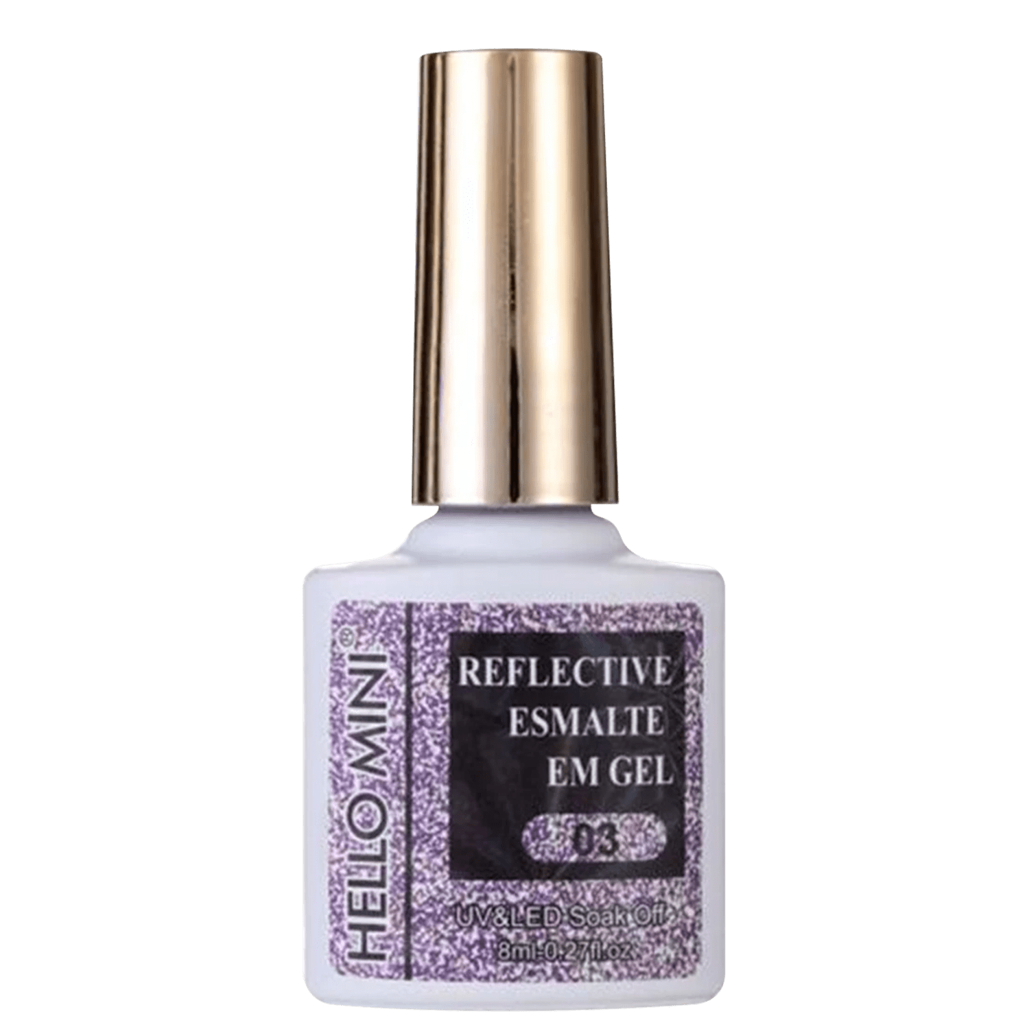 Esmalte em Gel Hello Mini Reflective 03 8ml