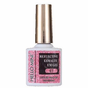 Esmalte em Gel Hello Mini Reflective 07 8ml Esmalte em Gel Hello Mini Reflective 07 8ml