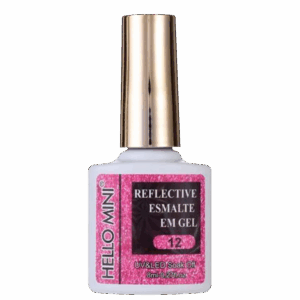 Esmalte em Gel Hello Mini Reflective 12 8ml Esmalte em Gel Hello Mini Reflective 12 8ml