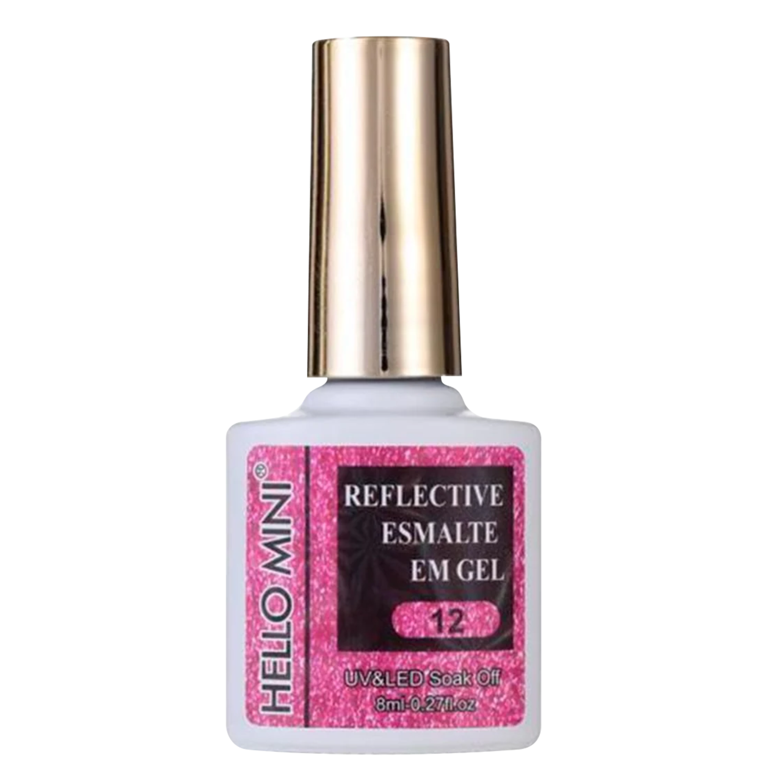 Esmalte em Gel Hello Mini Reflective 12 8ml