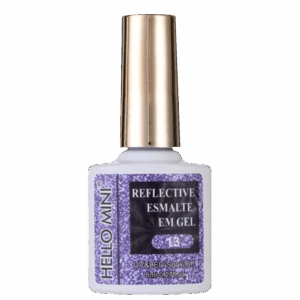 Esmalte em Gel Hello Mini Reflective 13 8ml Esmalte em Gel Hello Mini Reflective 13 8ml
