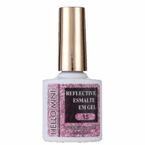 Esmalte em Gel Hello Mini Reflective 15 8ml Esmalte em Gel Hello Mini Reflective 15 8ml