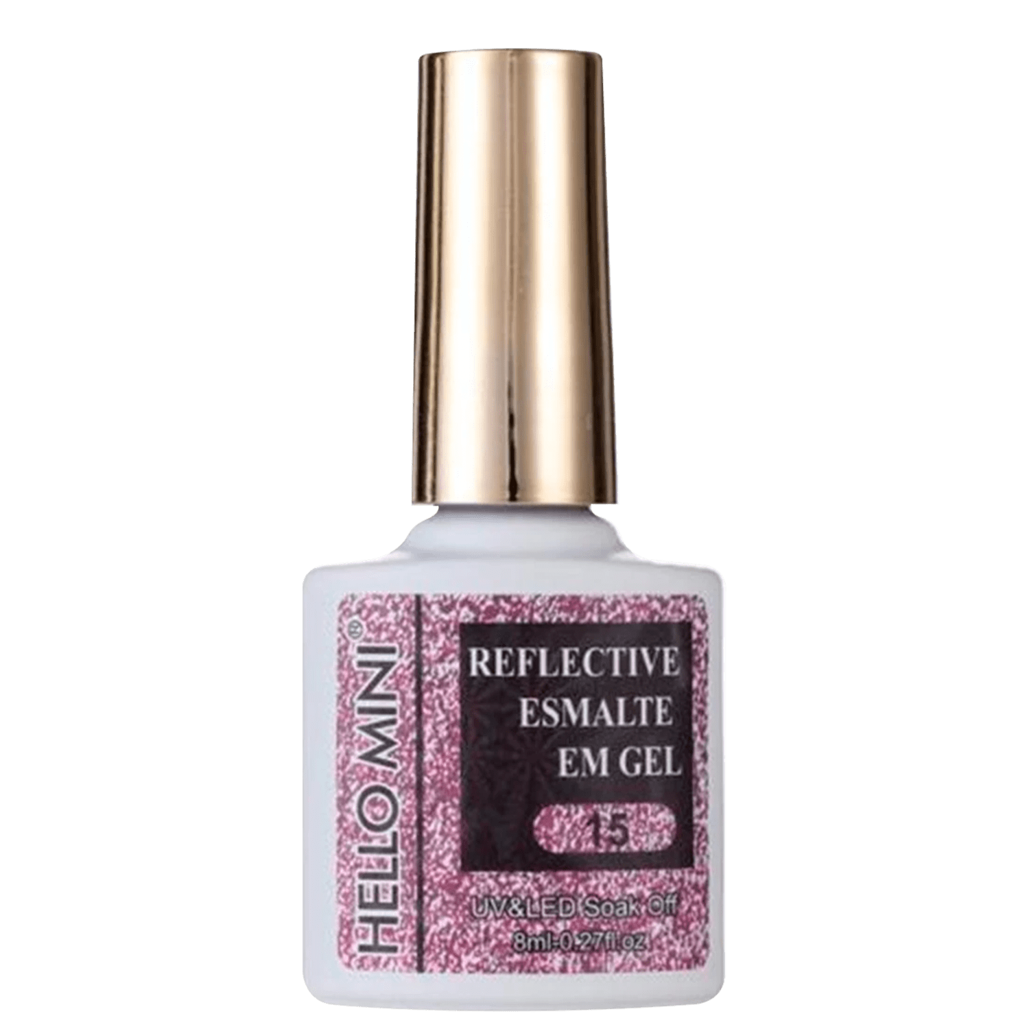 Esmalte em Gel Hello Mini Reflective 15 8ml