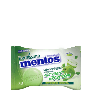 Sabonete Vegetal Herbíssimo Mentos Green Apple 80g