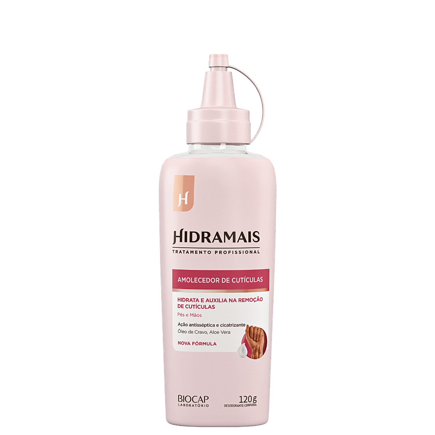 Creme Hidratante para Cutículas Hidramais Amolecedor 120ml