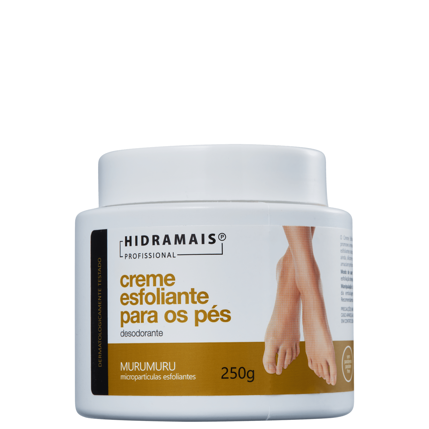 Creme Esfoliante para os Pés Hidramais 250g