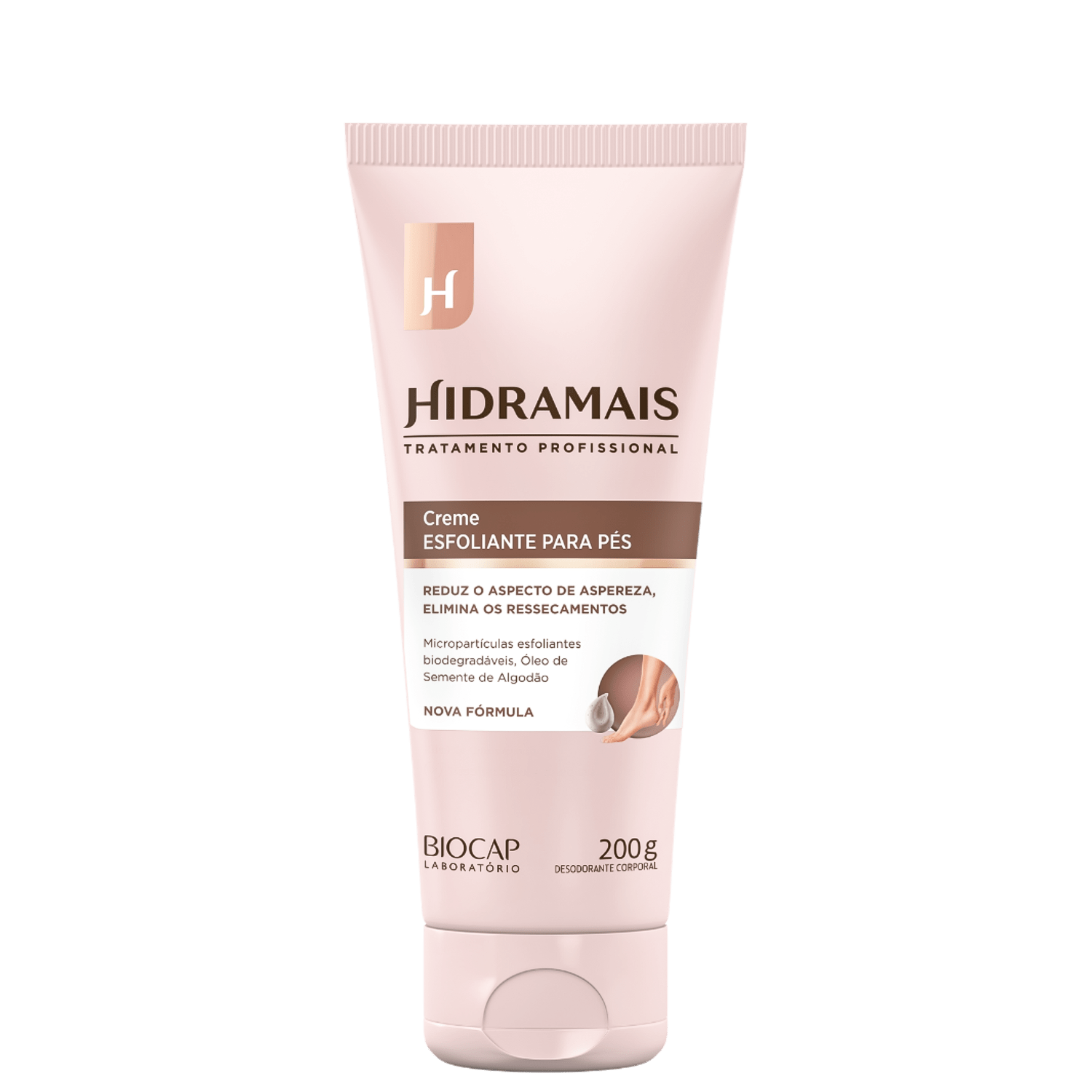 Creme Esfoliante para Pés Hidramais 200g