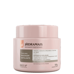 Creme Esfoliante Hidramais Natural Corporal 500g Creme Esfoliante Hidramais Natural Corporal 500g