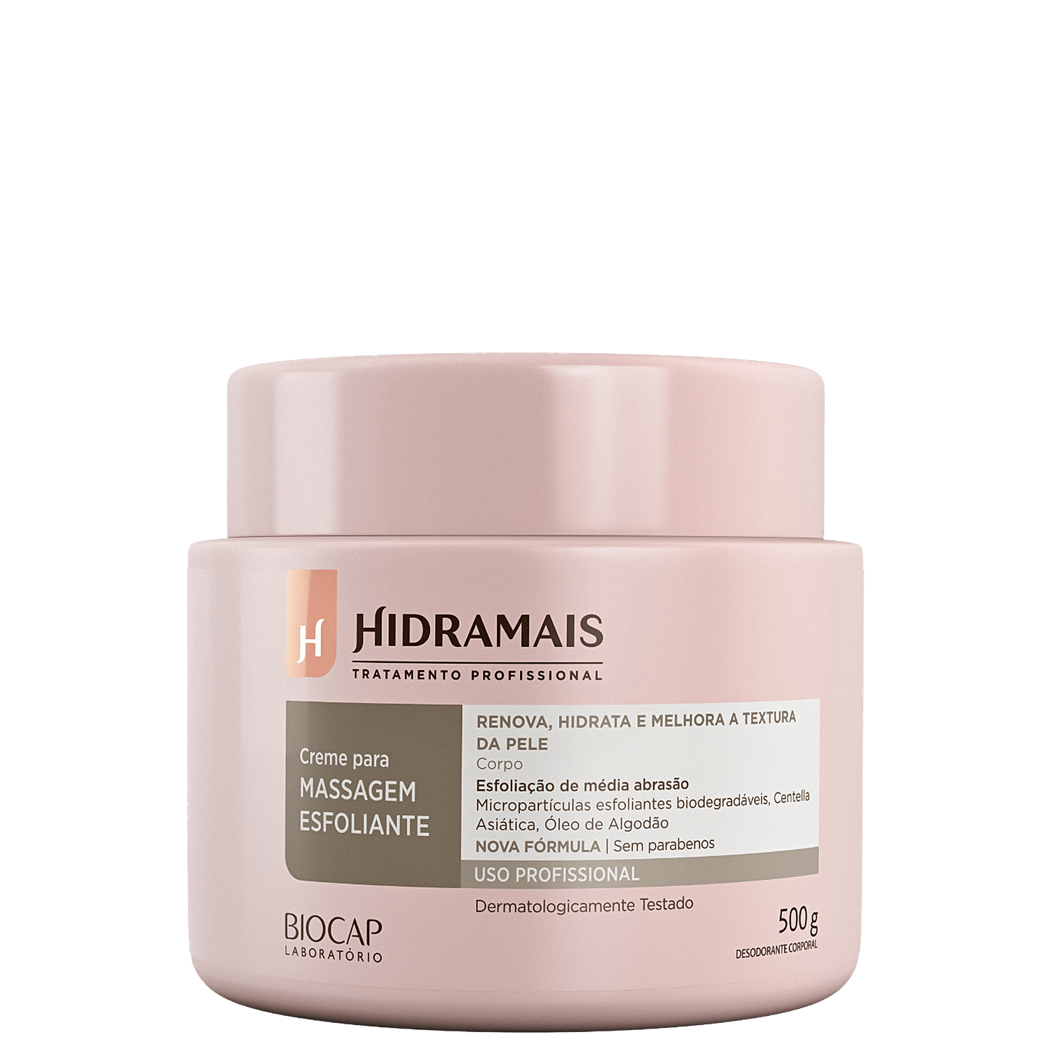 Creme Esfoliante Hidramais Natural Corporal 500g