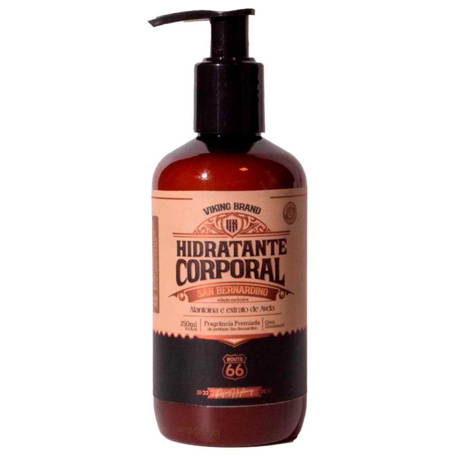 Hidratante Corporal Masculino Viking San Bernardino Route 66 250ml