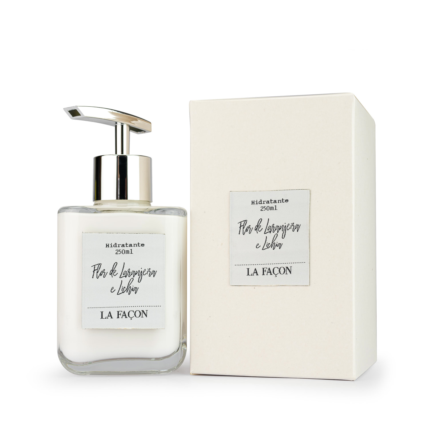 Hidratante Corporal e Mãos Flor de Laranjeira e Lichia 250ml