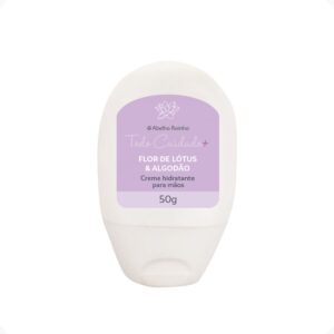 Hidratante Para Mãos Flor de Lótus e Algodão Todo Cuidado Mais Abelha Rainha Ref 3831 50g