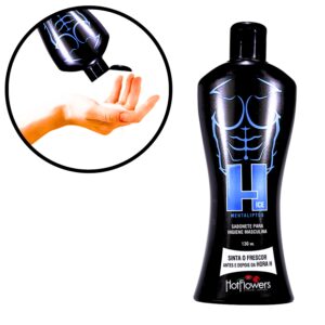 Sabonete Íntimo Masculino HotFlowers H Ice Mentaliptos 130ml