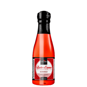 Espuma Para Banho de Banheira HotFlowers Morango 150ml Espuma Para Banho de Banheira HotFlowers Morango 150ml